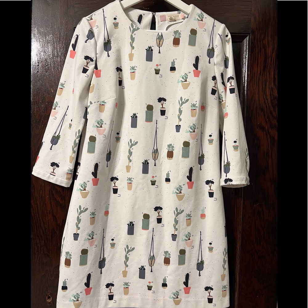 Cutest Ted Baker succulent shift dress